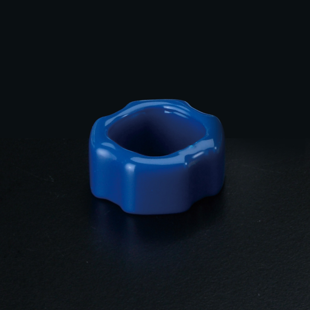 グリーンフレームエンドカバー（ブルー）