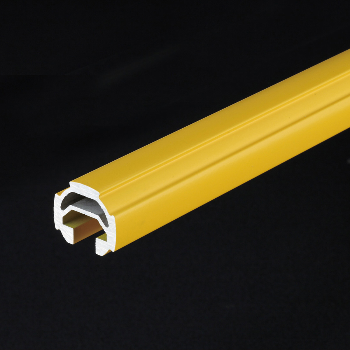 グリーンフレームLスロットイエロー l=100〜4000mm